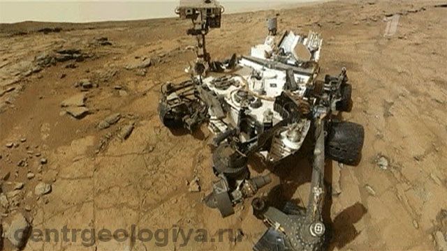 Установка для бурения скважин на Марсе