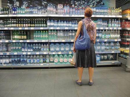 вода в магазинах